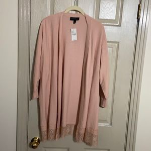 Peach cardigan